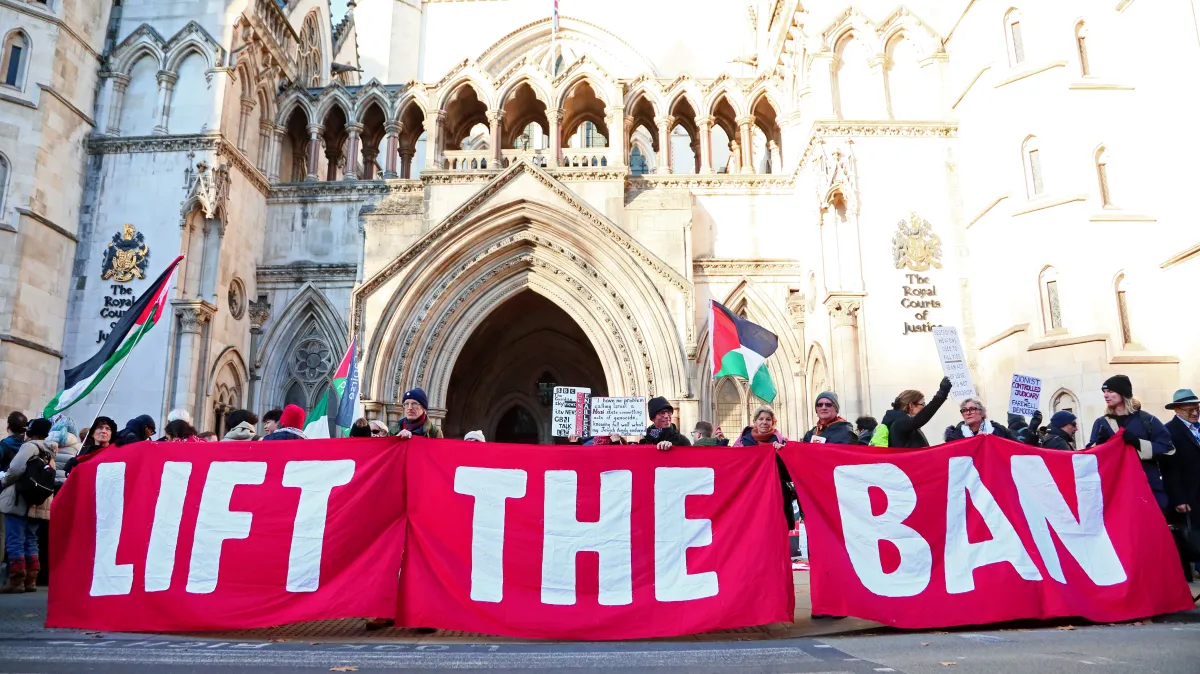 Home Office Challenges High Court Ruling That Palestine Action Ban Breached Human Rights