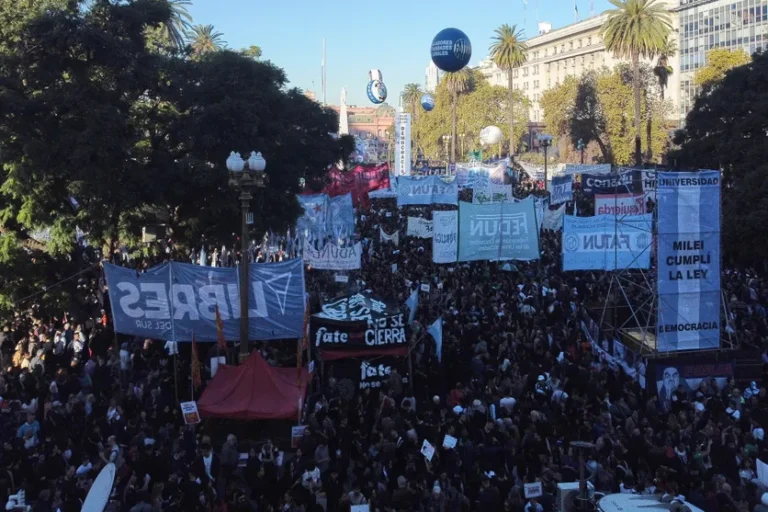 Mass Protests Erupt Across Argentina Over Milei's University Budget Cuts