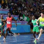 Commonwealth Games Records Fall at Rain-Soaked Scotstoun as Eseme and Hobbs Dominate 100m Finals