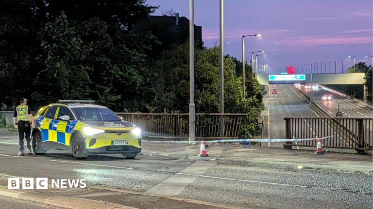 Two Women Hospitalised After Car Plunges from Bridge onto M8 Motorway Near Glasgow Airport