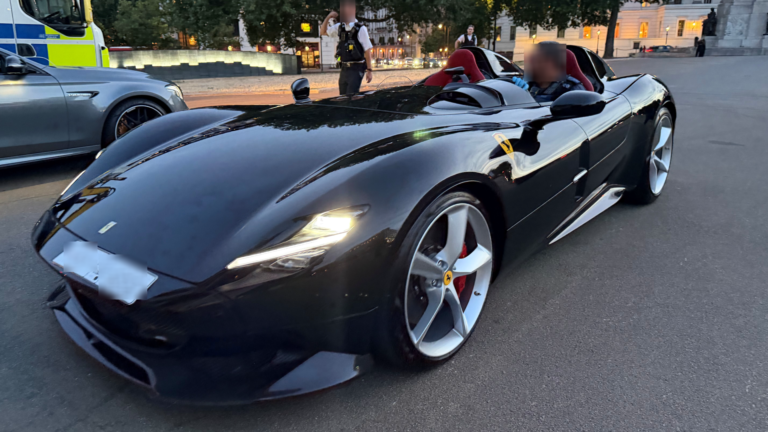 Metropolitan Police Seize £3.7m Ferrari Among 90 Vehicles in London Anti-Social Driving Crackdown
